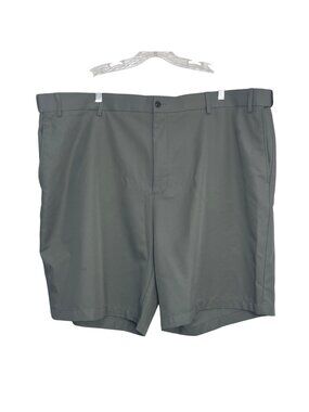 PGA Tour Golf Shorts Mens Size 50 Gray Stretch Flat Front Summer